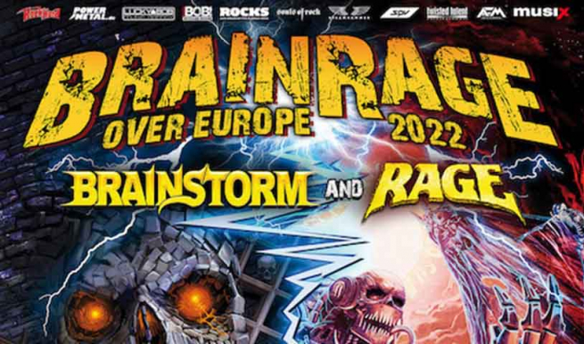 Brainstorm + Rage © München Ticket GmbH