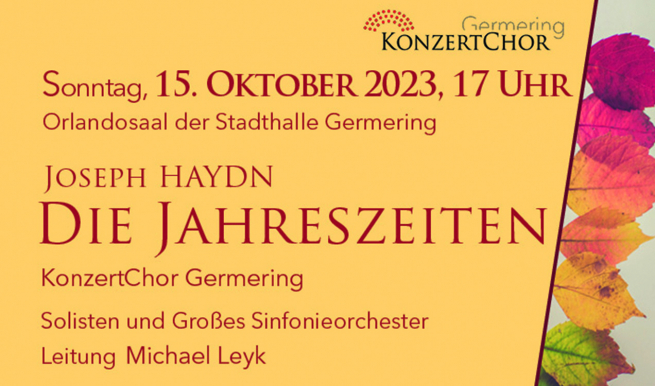 Joseph Haydn: Die Jahreszeiten © München Ticket GmbH
