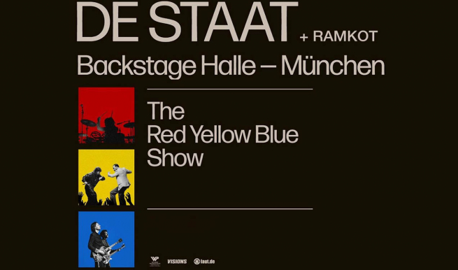 DE STAAT - The Red Yellow Blue Show © München Ticket GmbH