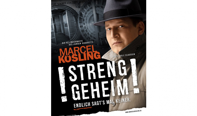 Marcel Kösling - "Streng Geheim" © München Ticket GmbH