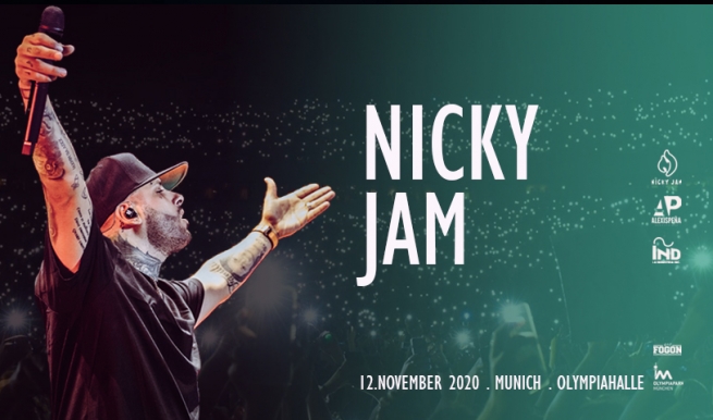 NICKY JAM WORLD TOUR 2020 © München Ticket GmbH