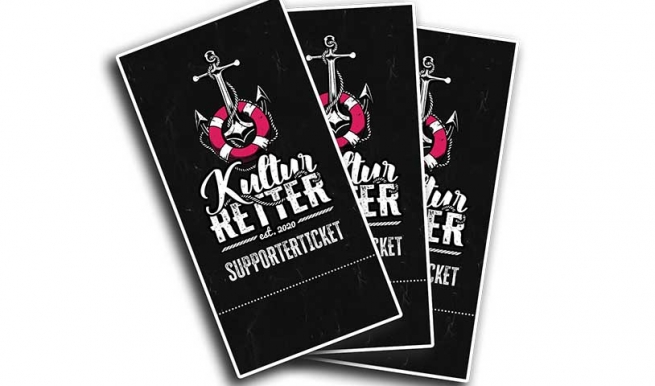 Kulturretter - Supporterticket © München Ticket GmbH