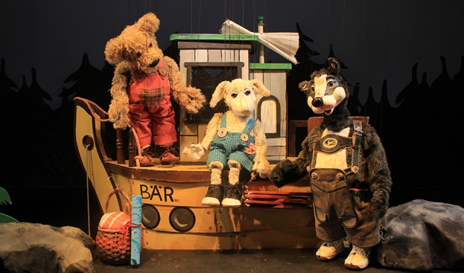 Münchner Marionettentheater, Die Abenteuer des kleinen Bären 2020 © ToM