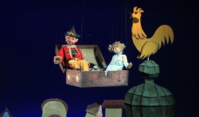 Münchner Marionettentheater, Spuk im Spielzeugladen, November 2020 © ToM