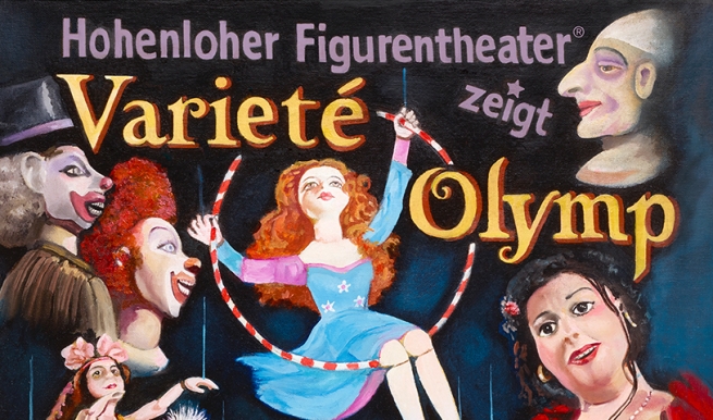 Varieté Olymp, 23.01.2021 © Hohenloher Figurentheater