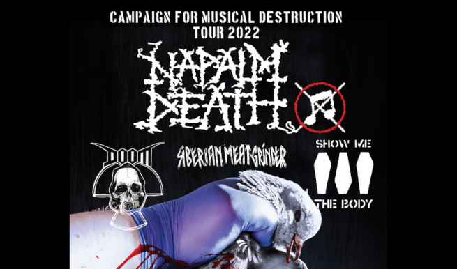 Campaign for Musical Destruction Tour 2022 © München Ticket GmbH