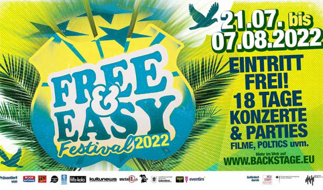 Free and Easy 2022 © München Ticket GmbH – Alle Rechte vorbehalten