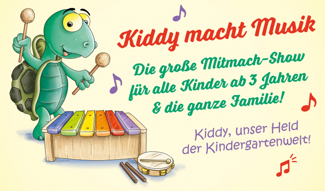 Kiddy macht Musik © München Ticket GmbH