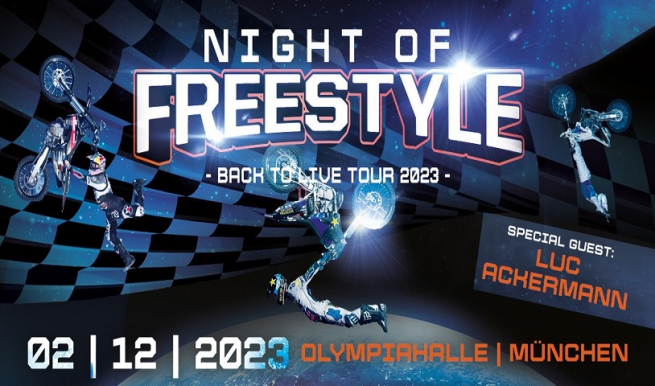 Night of Freestyle 2023 © München Ticket GmbH – Alle Rechte vorbehalten