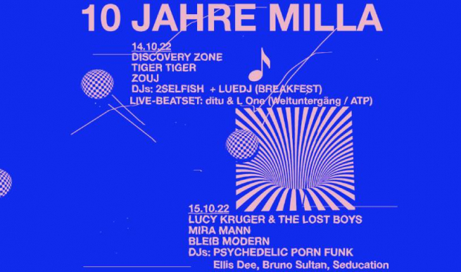 10 Jahre Milla © München Ticket GmbH