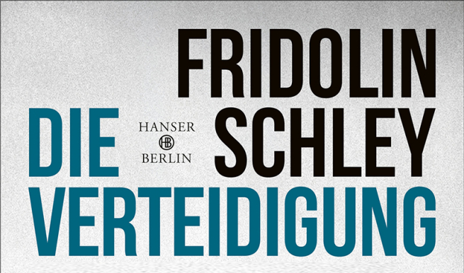 Die Verteidigung, Lesung mit Fridolin Schley © München Ticket GmbH