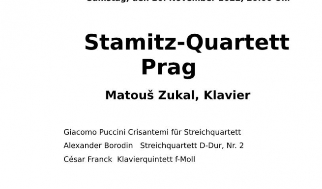 Stamitz-Quartett Prag © München Ticket GmbH