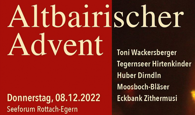 Altbairischer Advent © München Ticket GmbH