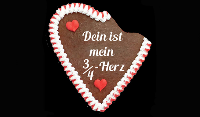 Dein ist mein 3/4-Herz © München Ticket GmbH – Alle Rechte vorbehalten