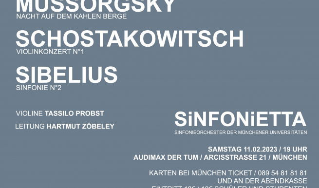 Konzert Flyer © München Ticket GmbH – Alle Rechte vorbehalten