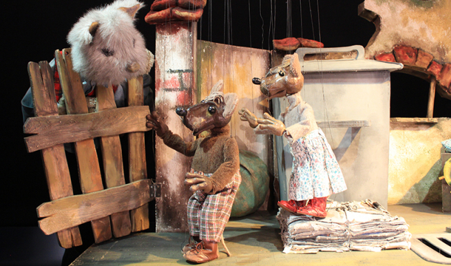 Die Abenteuer der kleinen Maus © Münchner Marionettentheater