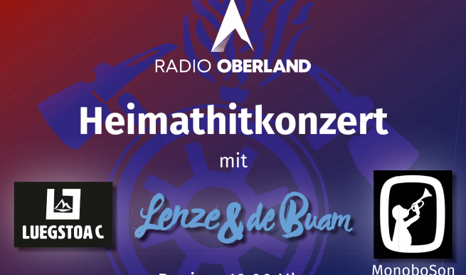Radio Oberland Heimat Hit Konzert © München Ticket GmbH – Alle Rechte vorbehalten