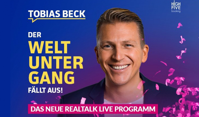 Tobias Beck Weltuntergang © München Ticket GmbH
