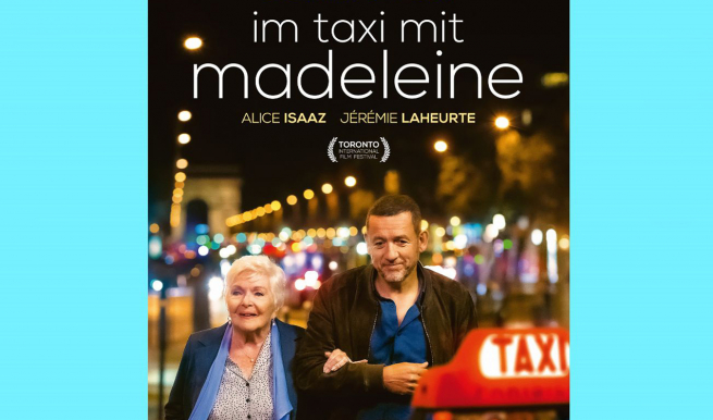 Im Taxi mit Madeleine © München Ticket GmbH