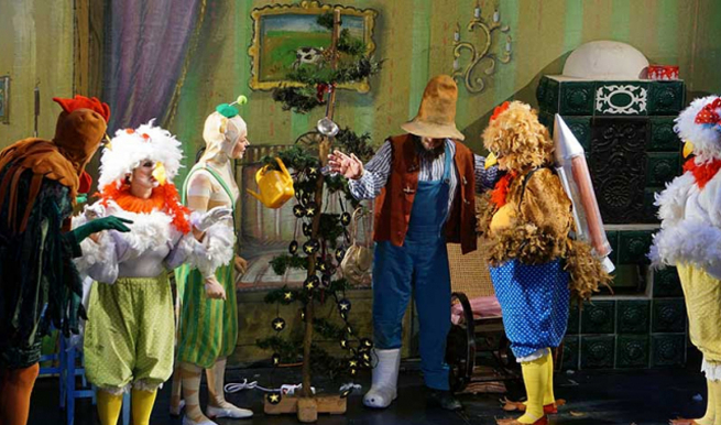 Pettersson feiert Weihnachten © Münchner Theater für Kinder