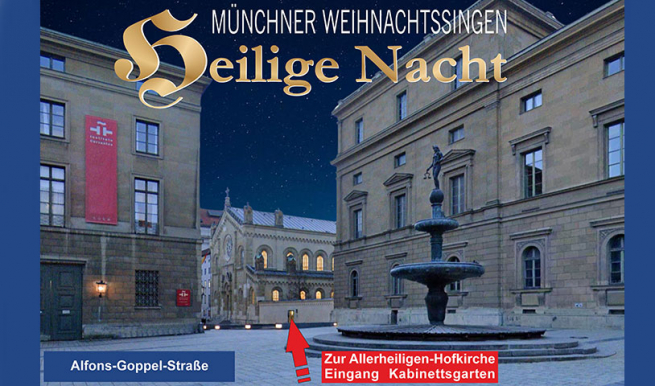 Weihnachtssingen Zugang © edp